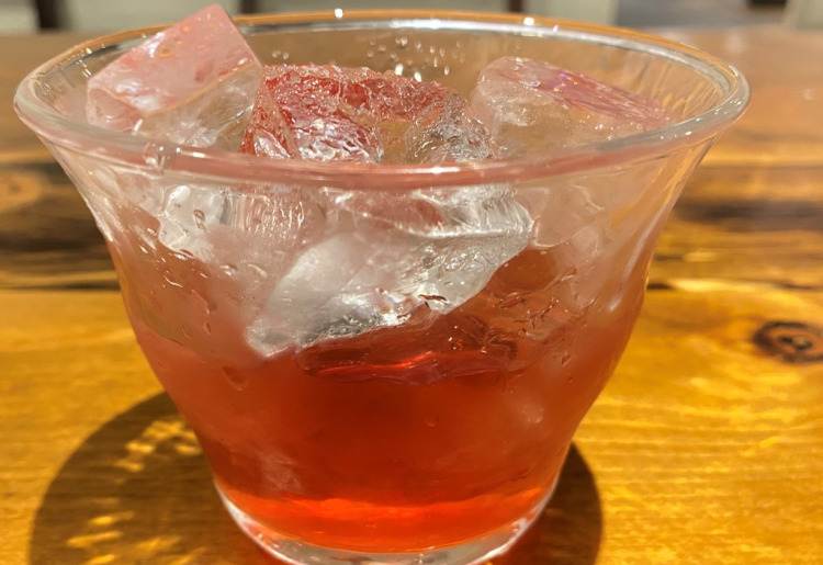 沖縄県産　紅芋梅酒